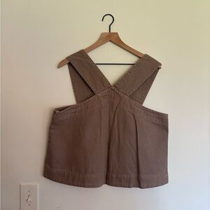 Everlane high neck tank